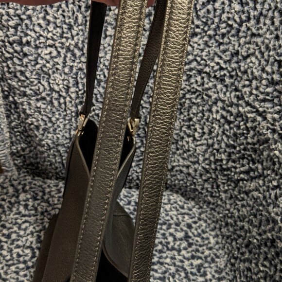 KATE SPADE NEW YORK LEILA LEATHER MEDIUM TOTE SHOULDER BAG $399 Black - Picture 16 of 16